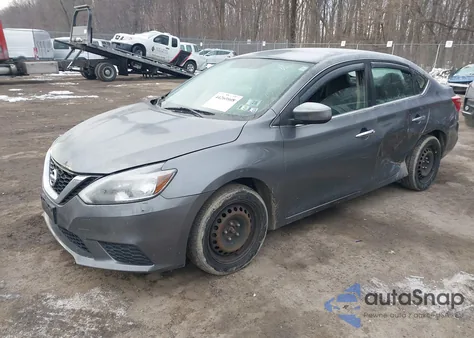 2017 Nissan Sentra Sv z USA, uszkodzony, nr VIN 3N1AB7AP3HL705735